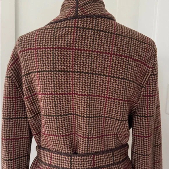 Lauren Ralph Lauren Wrap Sweater Coat Size L